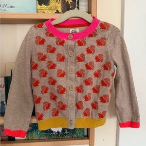 3t mini boden cardigan

squirrel ￼

small stain on elbow.